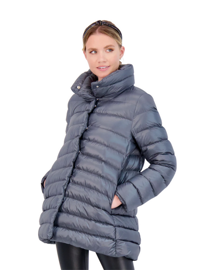 The Chelsea A-frame Down Jacket - WAREHOUSE MOVING SALE- FINAL SALE /No Returns/No Exchanges