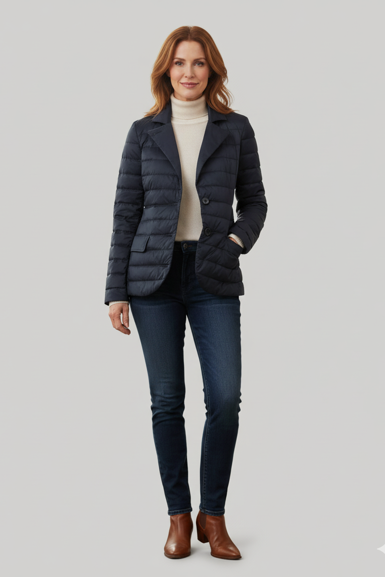 The Mayfair | Down Blazer | Ink Navy