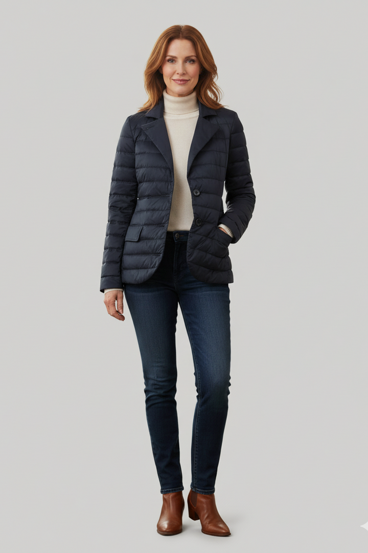 The Mayfair | Down Blazer | Ink Navy