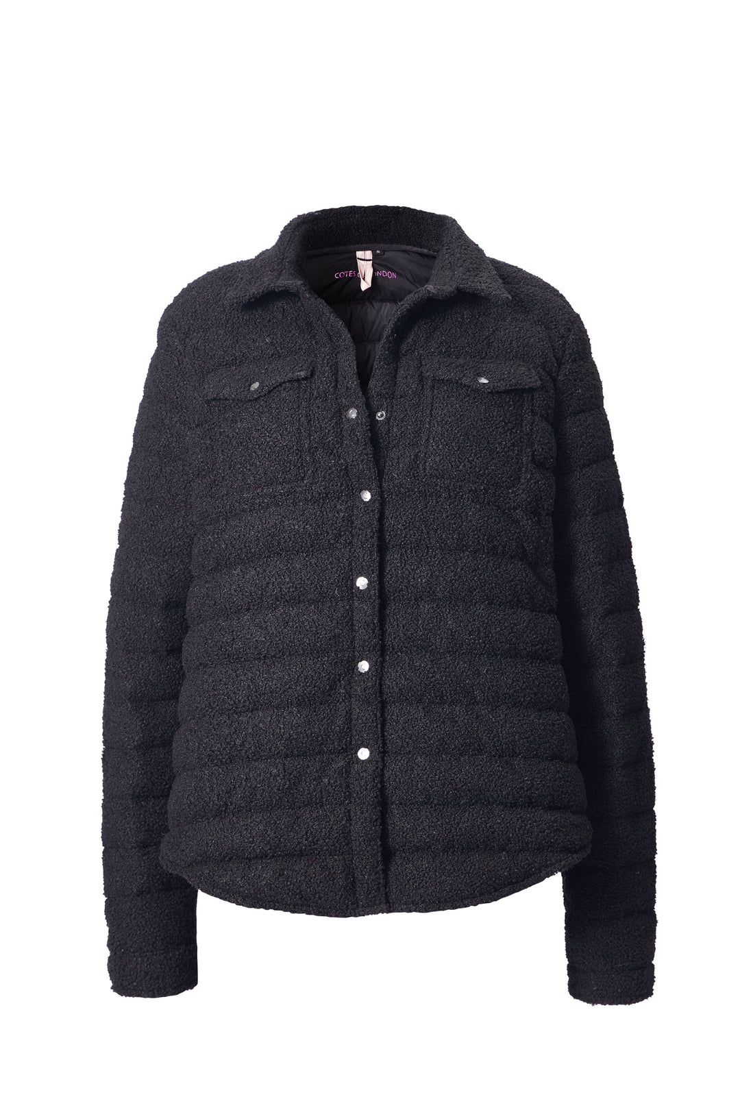 The Harrow Micro Sherpa | Down Shirt | Midnight Black