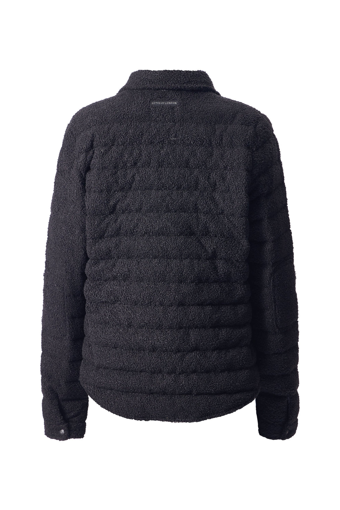 The Harrow Micro Sherpa | Down Shirt | Midnight Black
