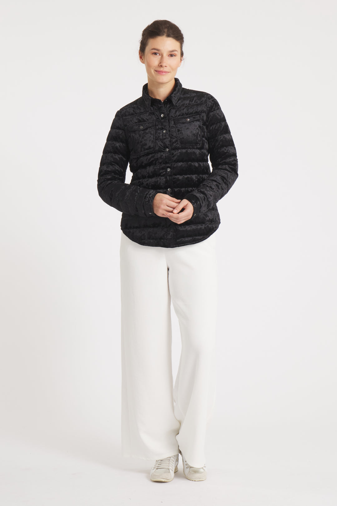 The Harrow Velour | Down Shirt