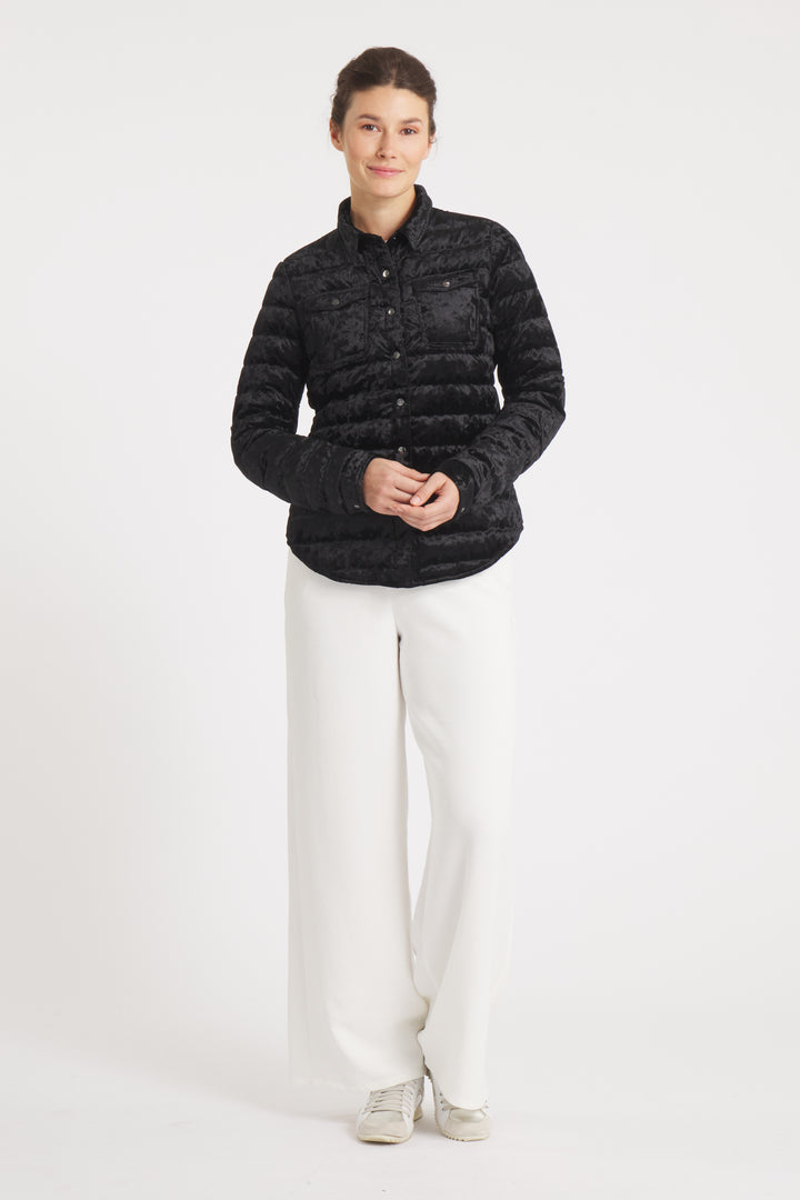 The Harrow Velour | Down Shirt