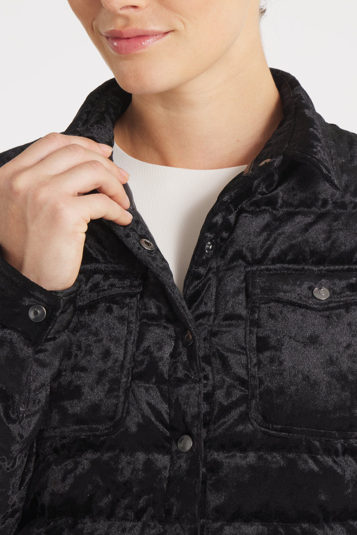 The Harrow Velour | Down Shirt
