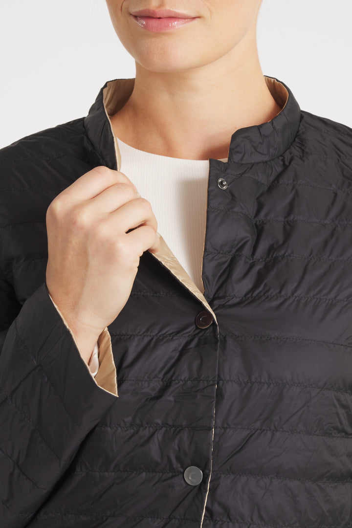 The Leicester in Matte | Light weight 2 in 1 Reversible Down Jacket