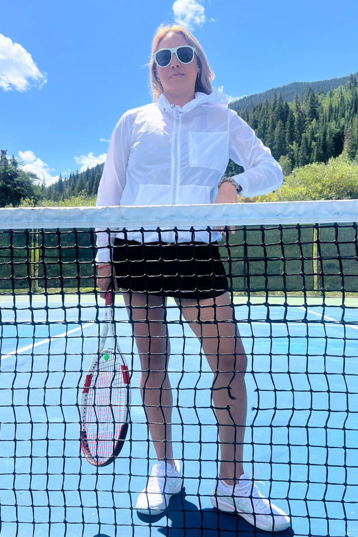 The Derbyshire | Lightweight wind breaker | Ivory - Cotes of London