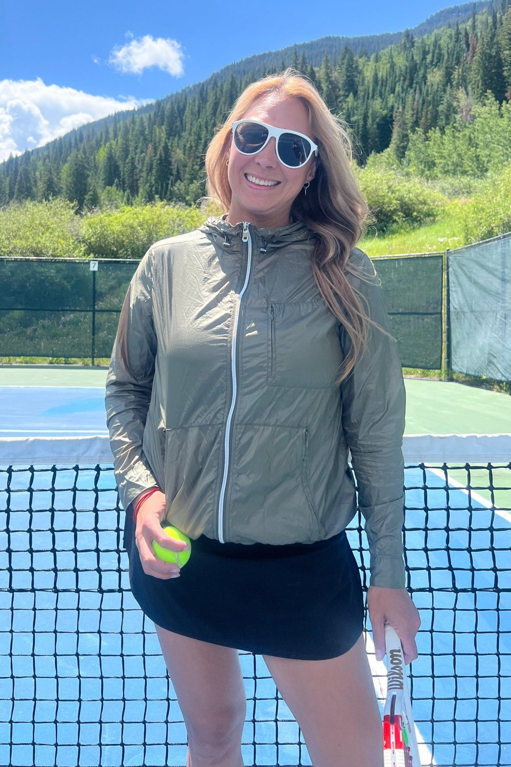 The Derbyshire | Lightweight wind breaker | Olive - Cotes of London