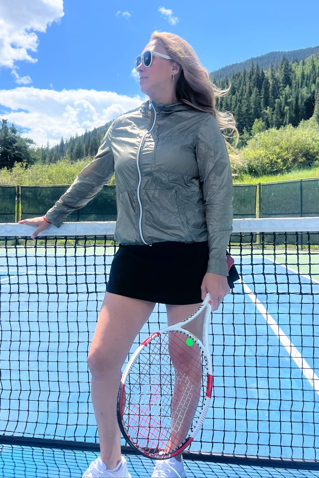 The Derbyshire | Lightweight wind breaker | Olive - Cotes of London