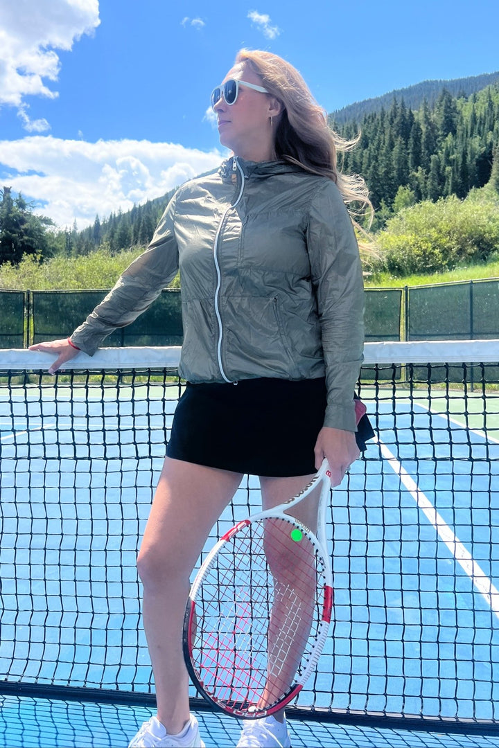 The Derbyshire | Lightweight wind breaker | Olive - Cotes of London