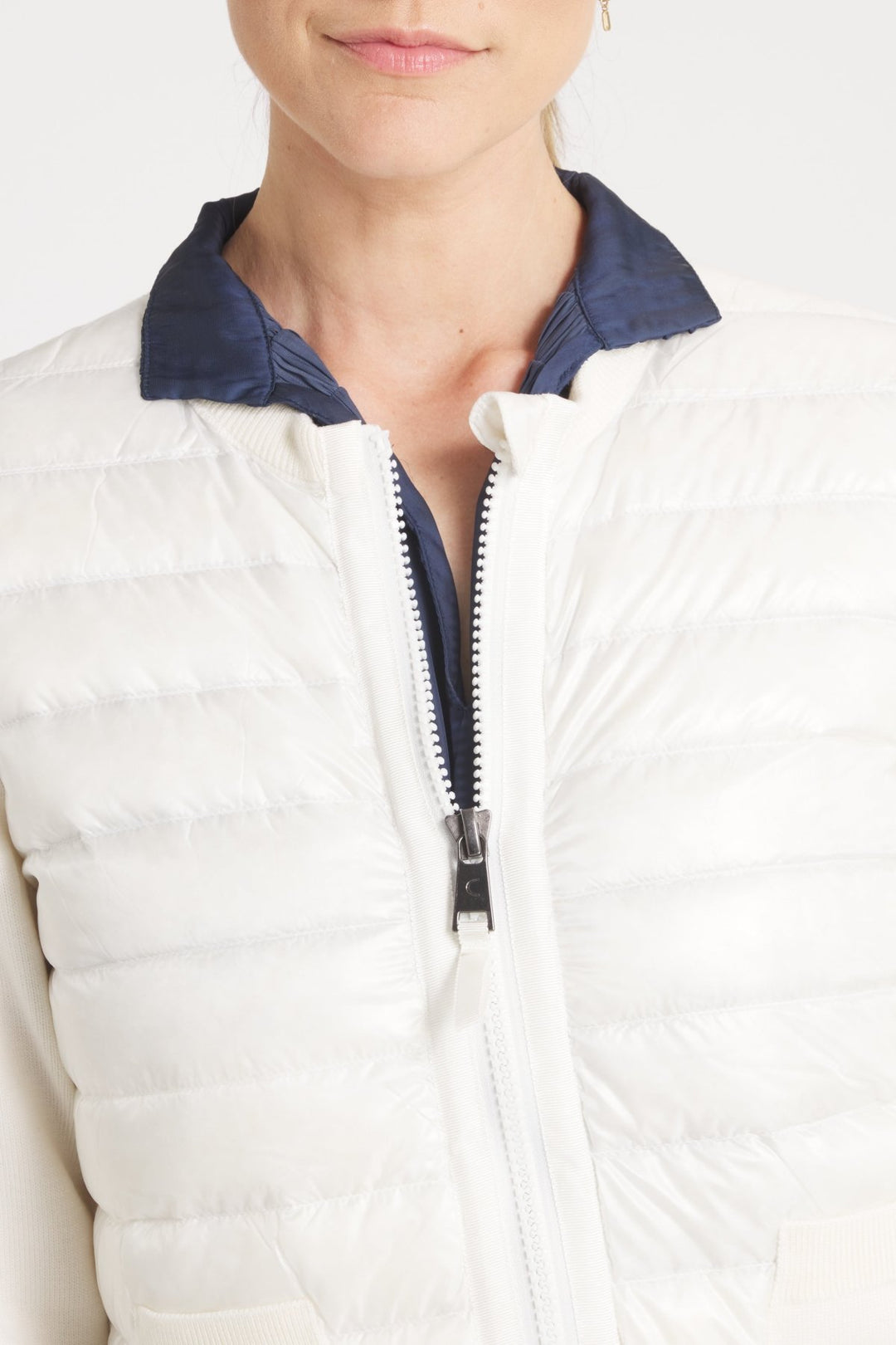 The Duchess | Down / Wool Jacket | Ivory - Cotes of London