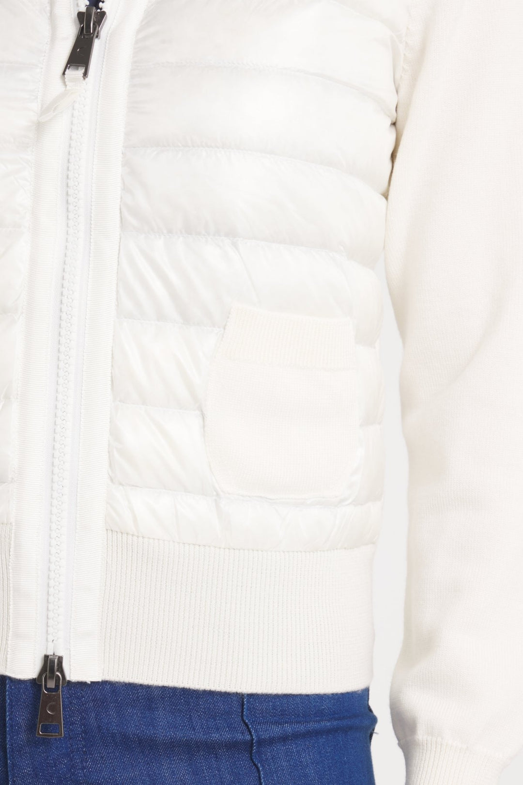 The Duchess | Down / Wool Jacket | Ivory - Cotes of London