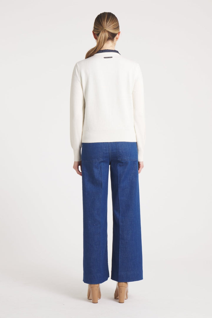 The Duchess | Down / Wool Jacket | Ivory - Cotes of London