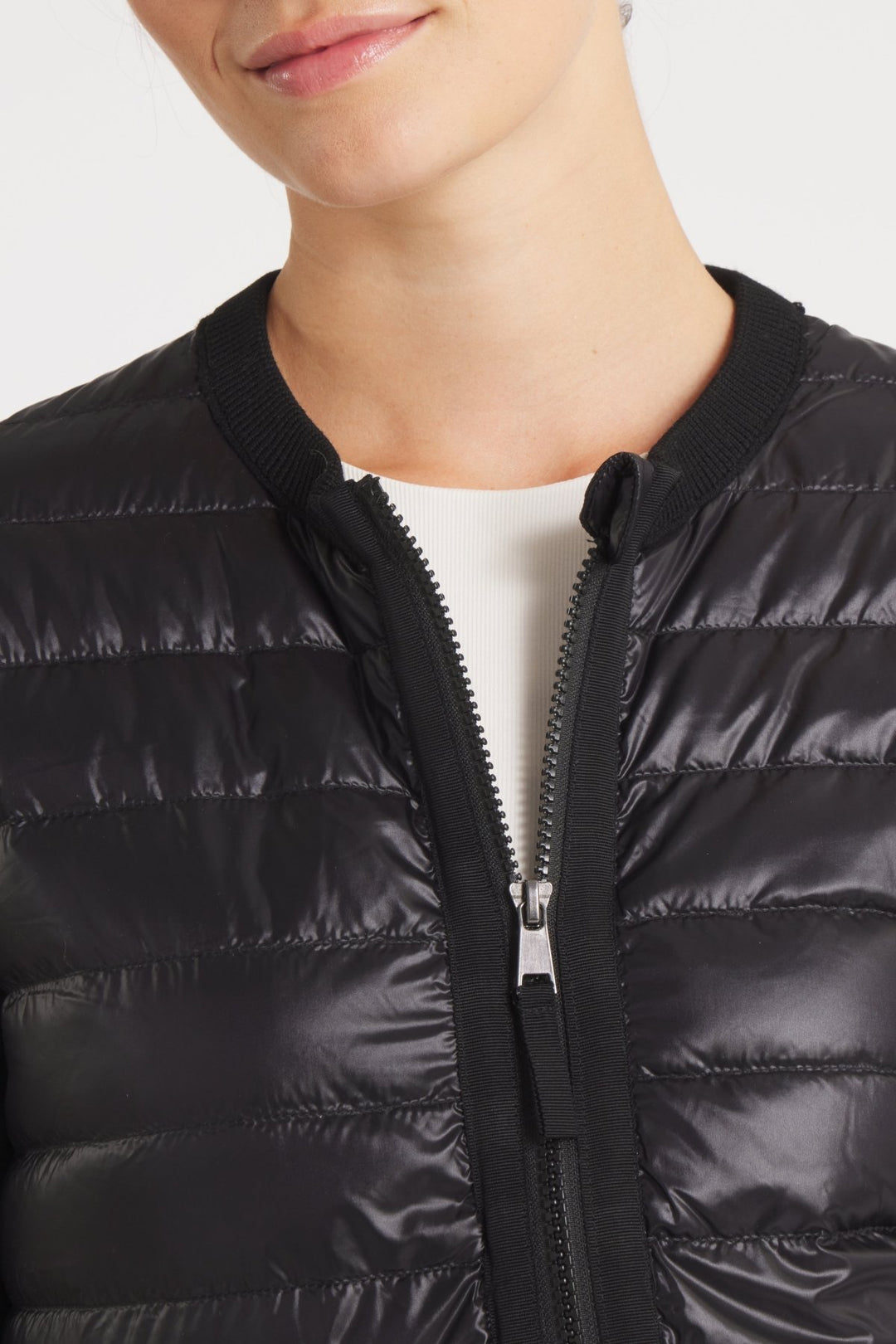 The Duchess | Down / Wool Jacket | Midnight Black - Cotes of London