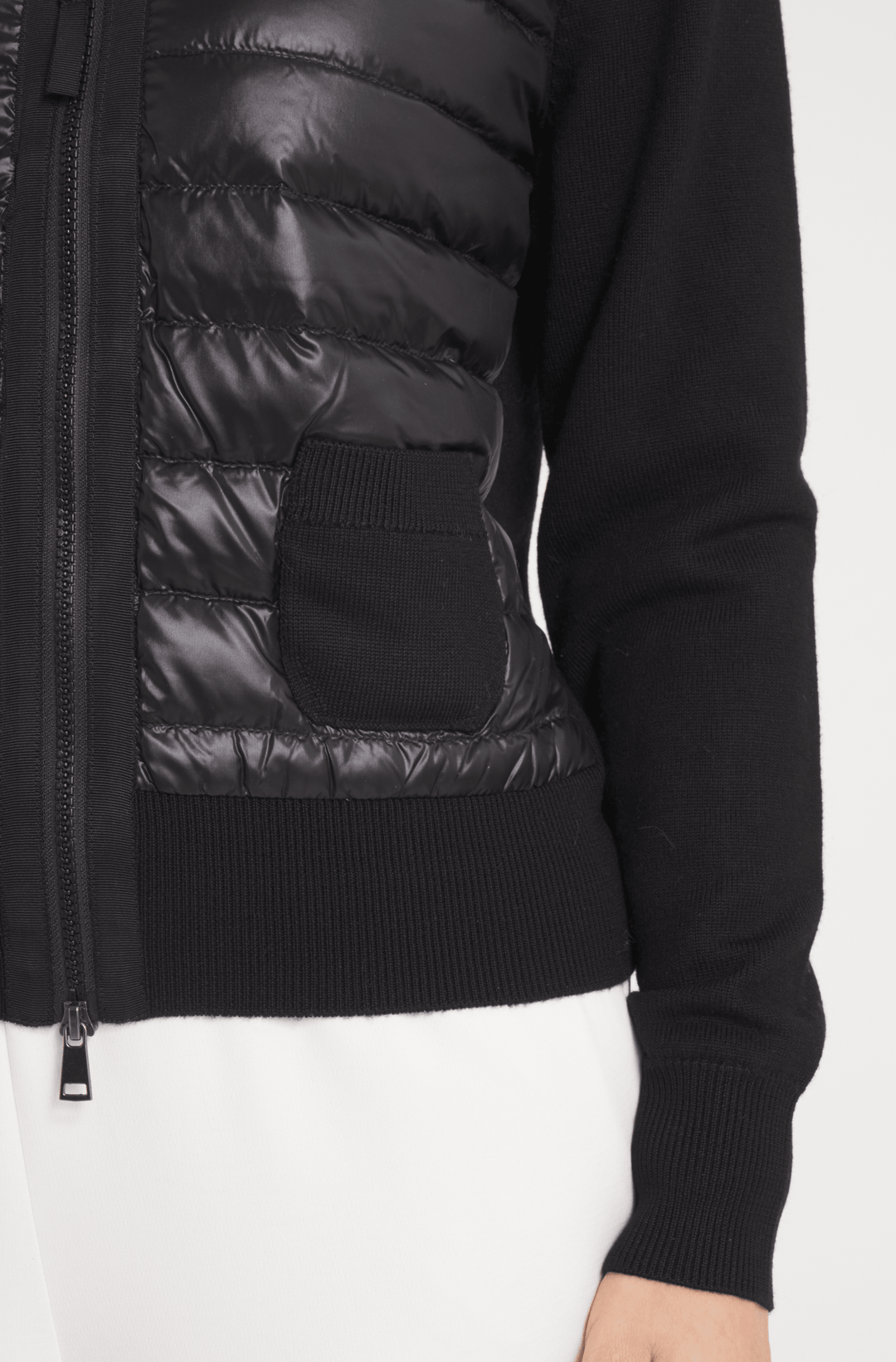 The Duchess | Down / Wool Jacket | Midnight Black - Cotes of London