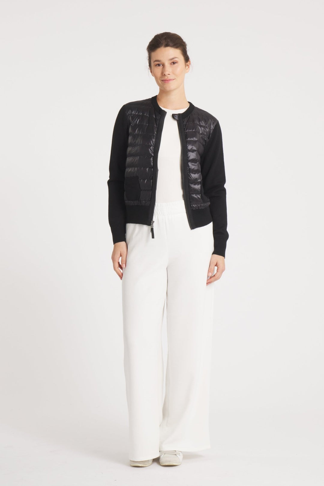 The Duchess | Down / Wool Jacket | Navy - Cotes of London