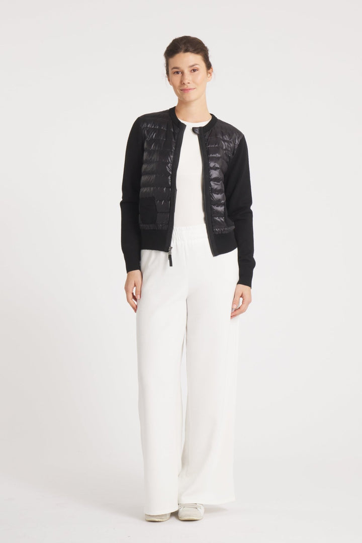 The Duchess | Down / Wool Jacket | Navy - Cotes of London