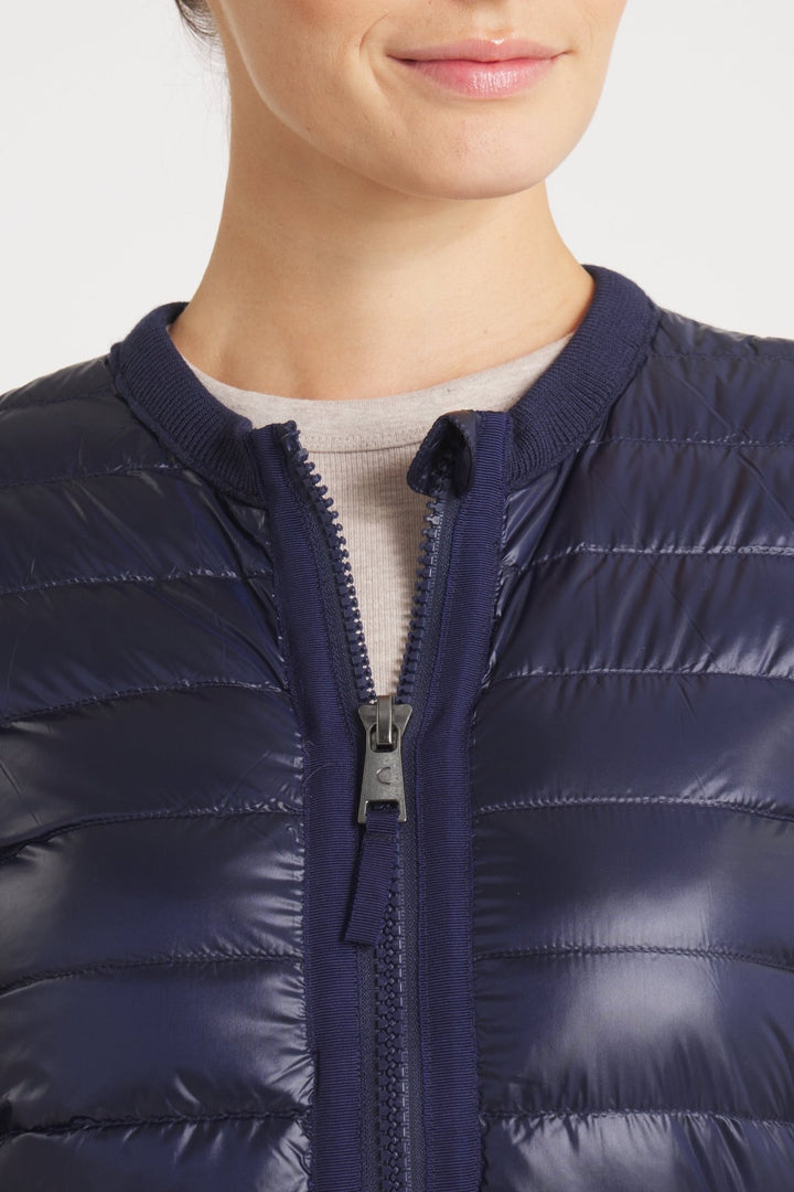 The Duchess | Down / Wool Jacket | Navy - Cotes of London