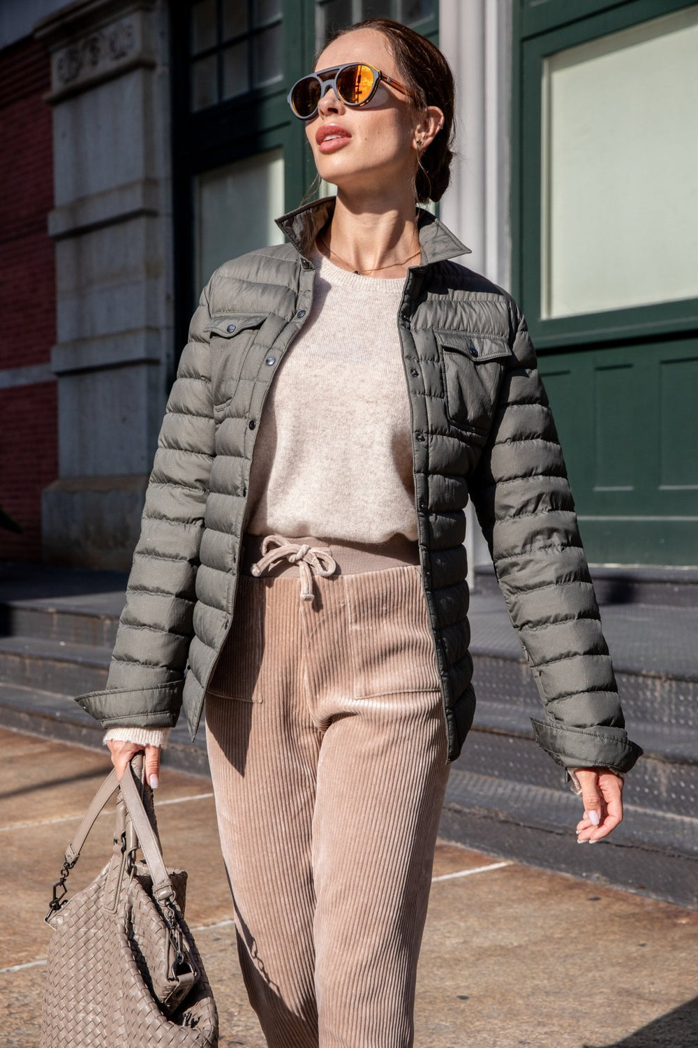 The Harrow Matte | Down Shirt | Subtle Sparkles - Cotes of London