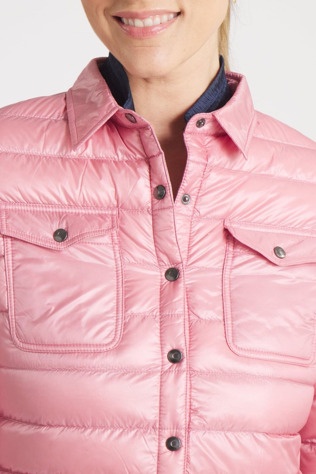 The Harrow Royale | Down Shirt | Dusty Rose - Cotes of London