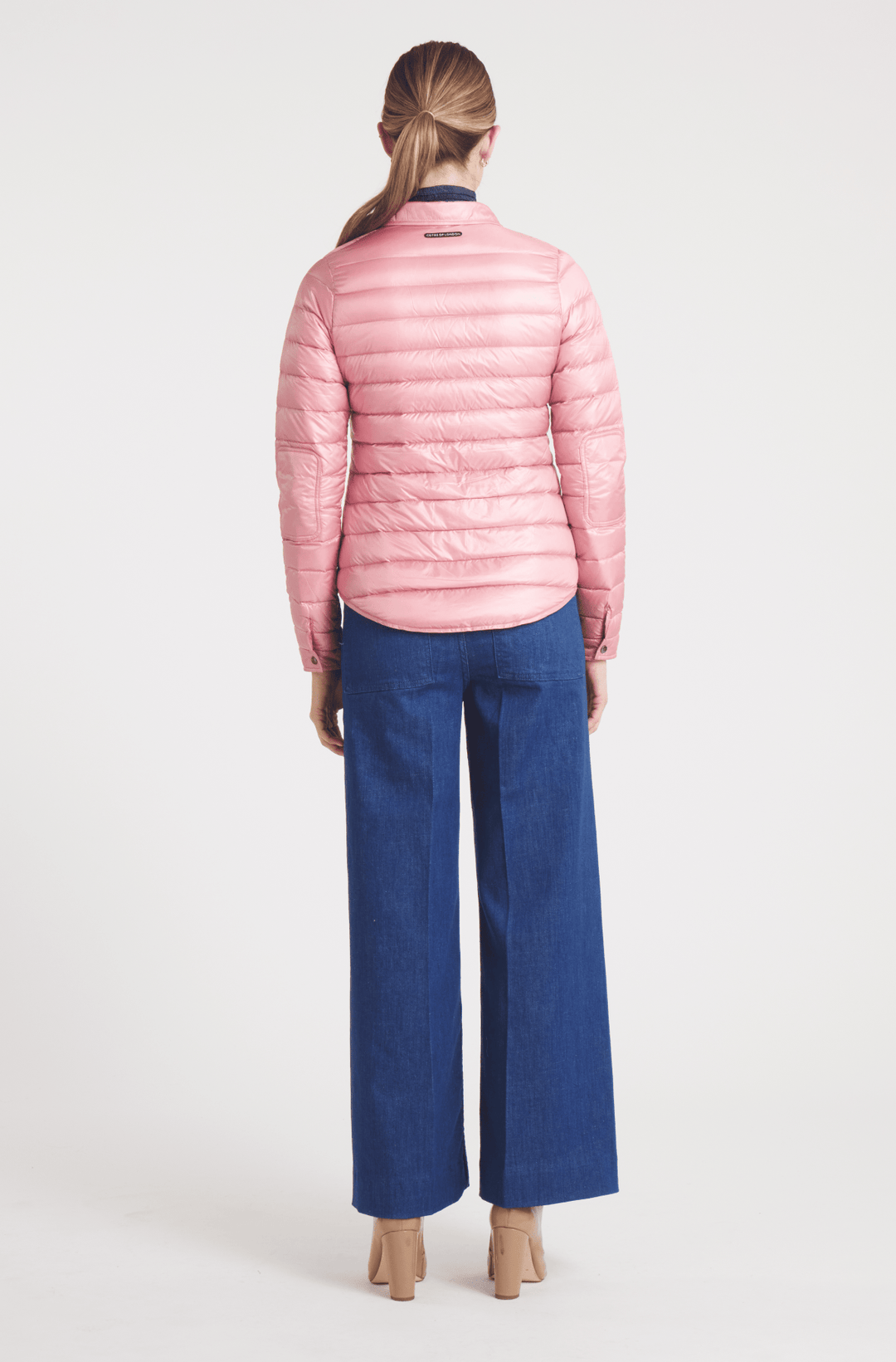 The Harrow Royale | Down Shirt | Dusty Rose - Cotes of London