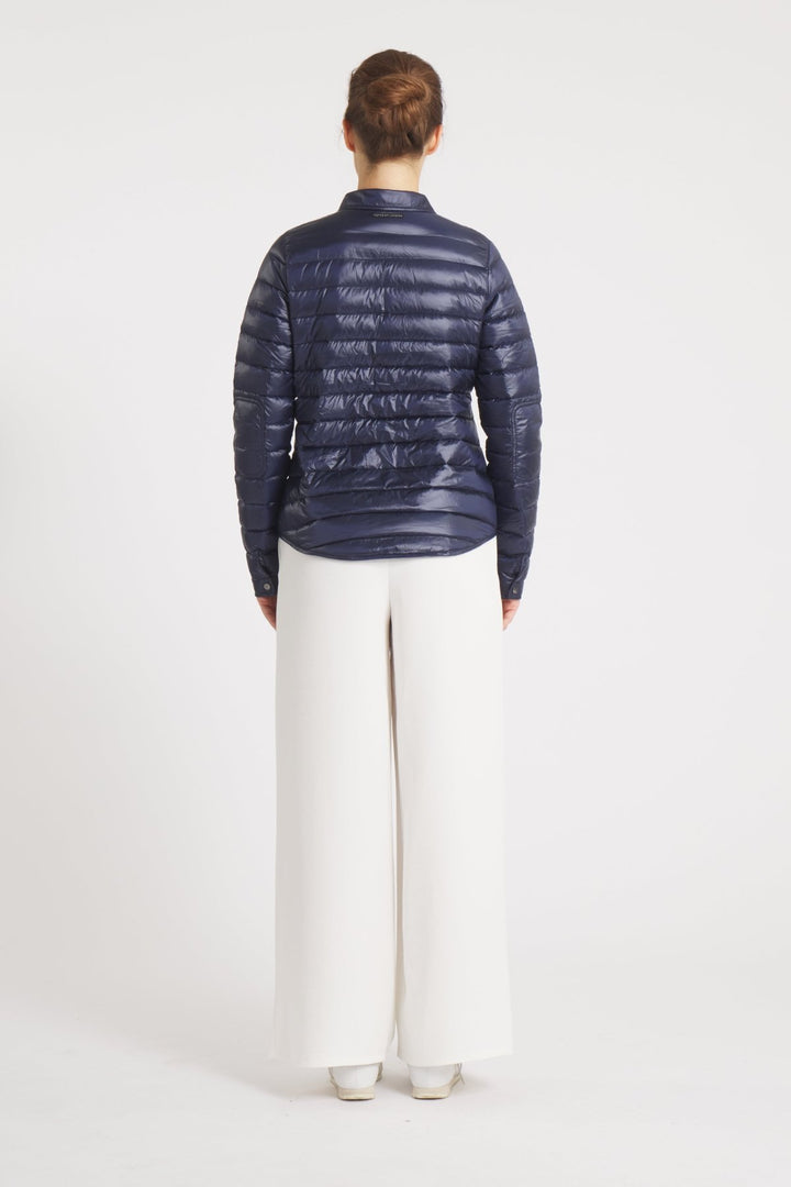 The Harrow Royale | Down Shirt | Ink Navy - Cotes of London