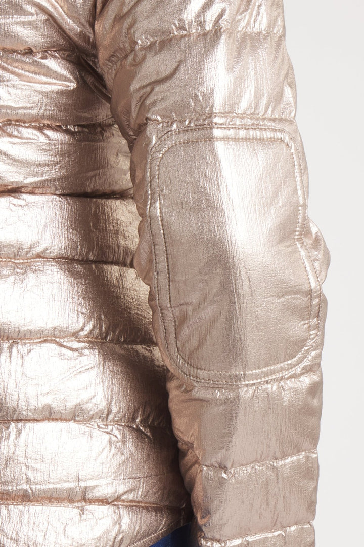 The Harrow Royale | Down Shirt | Metallic Gold - Cotes of London