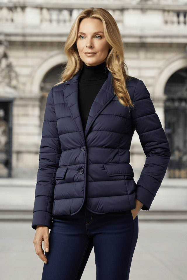 The Mayfair | Down Blazer | Ink Navy - Cotes of London