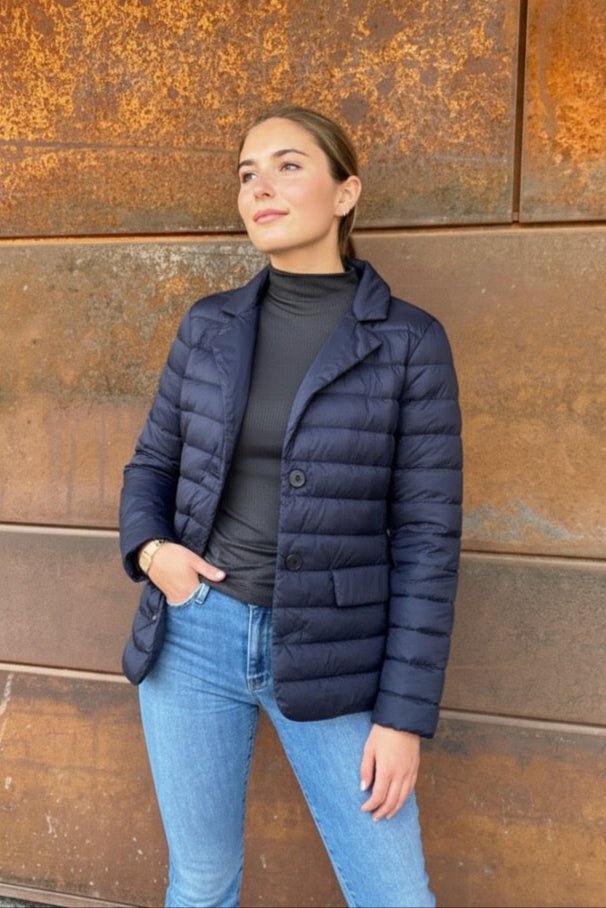 The Mayfair | Down Blazer | Ink Navy - Cotes of London