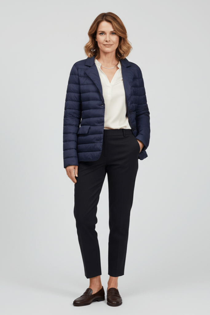 The Mayfair | Down Blazer | Ink Navy - Cotes of London