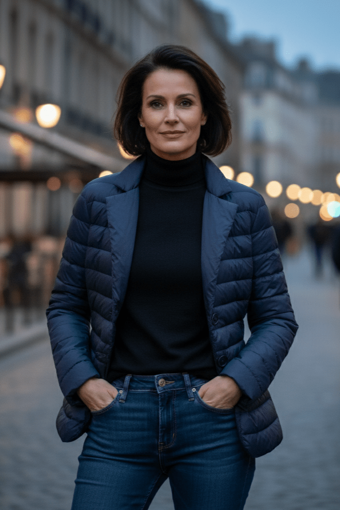 The Mayfair | Down Blazer | Ink Navy - Cotes of London