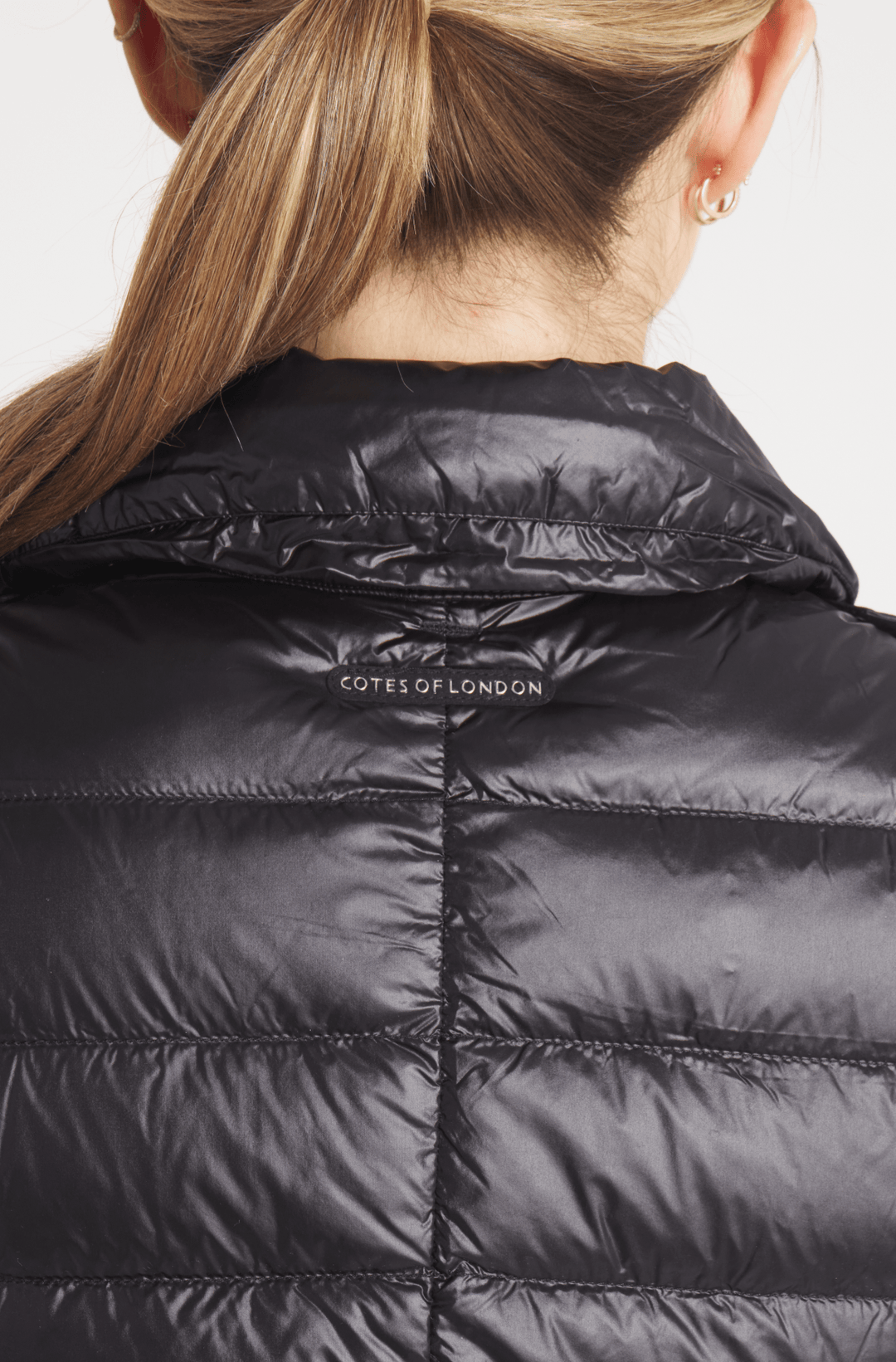 The Silverstone | Down Motorcycle Jacket | Midnight Black - Cotes of London