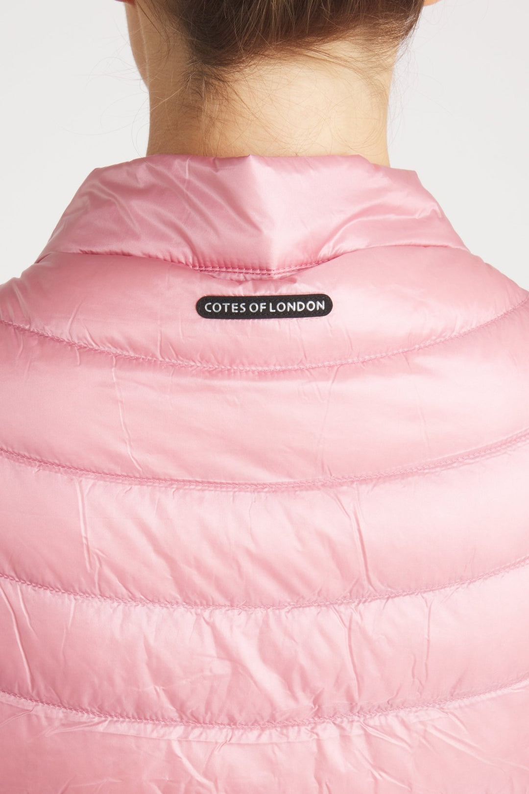 The St Barts | Down Vest | Dusty Rose - Cotes of London