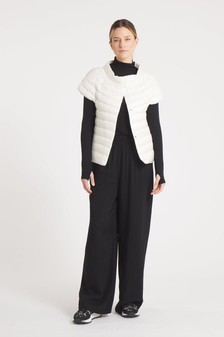The St Barts | Down Vest | Ivory - Cotes of London