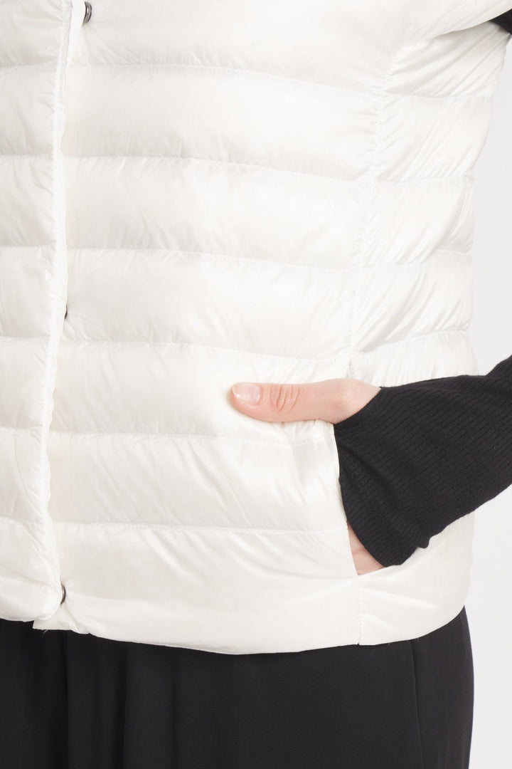 The St Barts | Down Vest | Ivory - Cotes of London