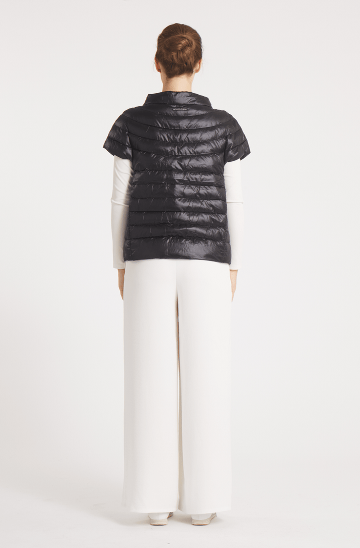The St Barts | Down Vest | Midnight Black - Cotes of London