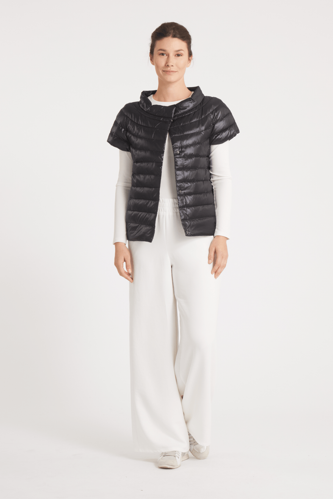 The St Barts | Down Vest | Midnight Black - Cotes of London