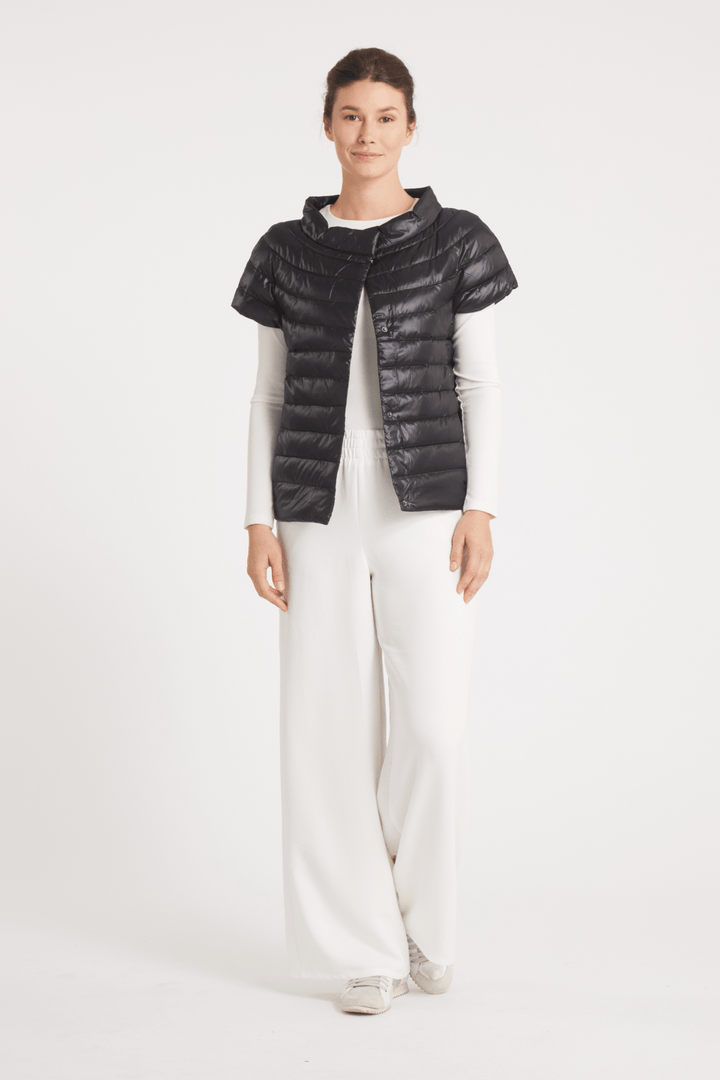 The St Barts | Down Vest | Midnight Black - Cotes of London