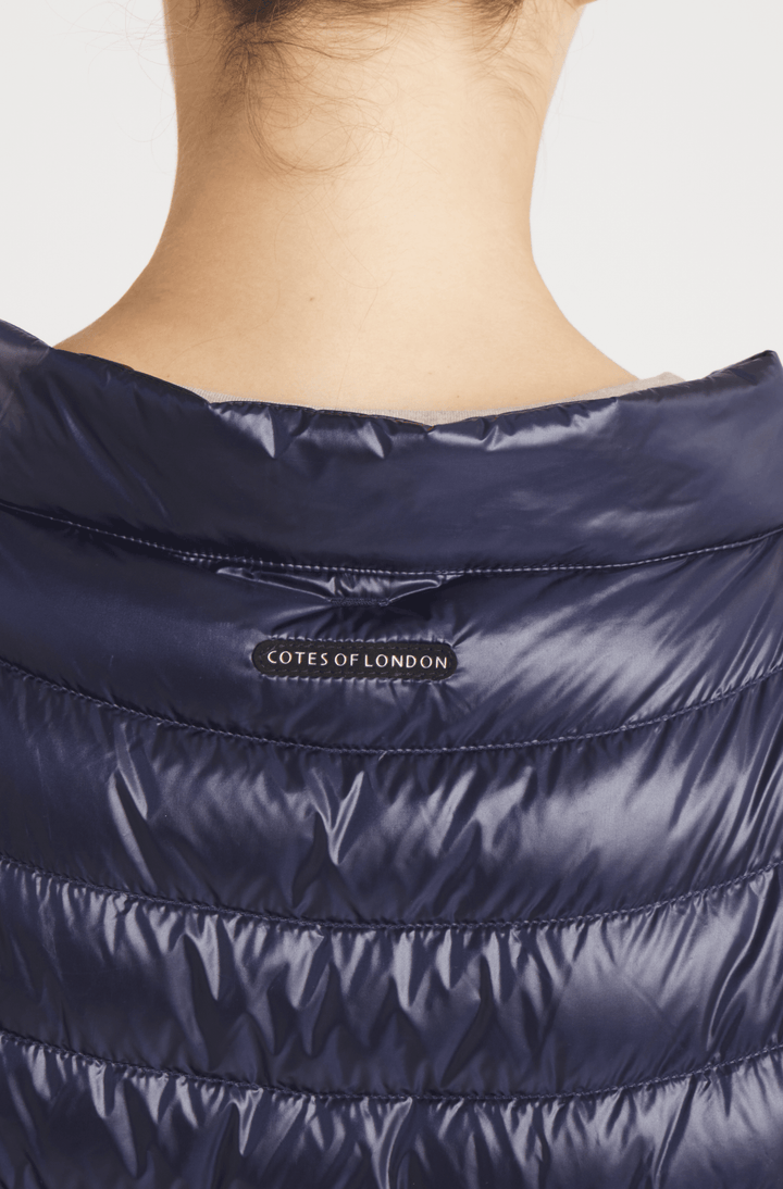 The St Barts | Down Vest | Navy - Cotes of London