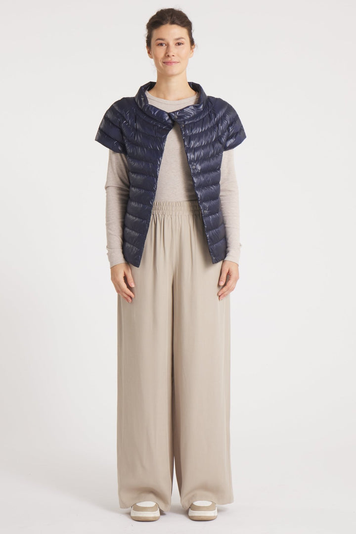 The St Barts | Down Vest | Navy - Cotes of London