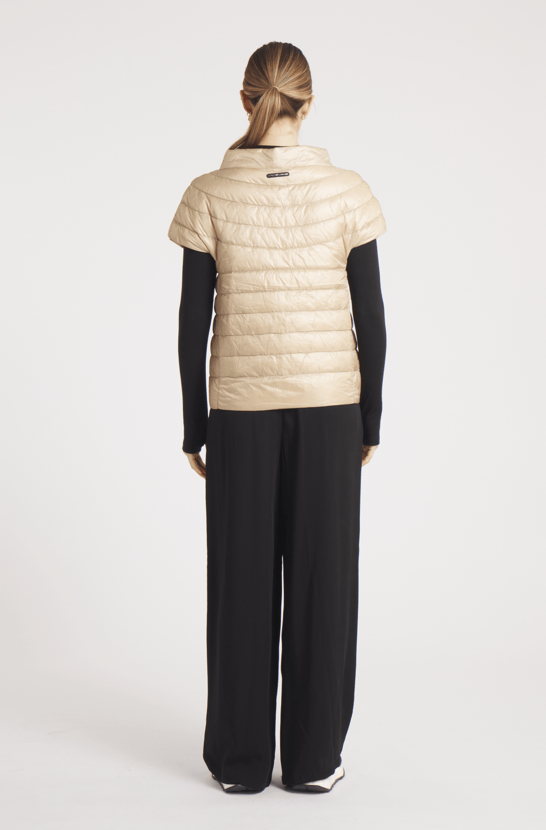 The St Barts | Down Vest | Taupe - Cotes of London