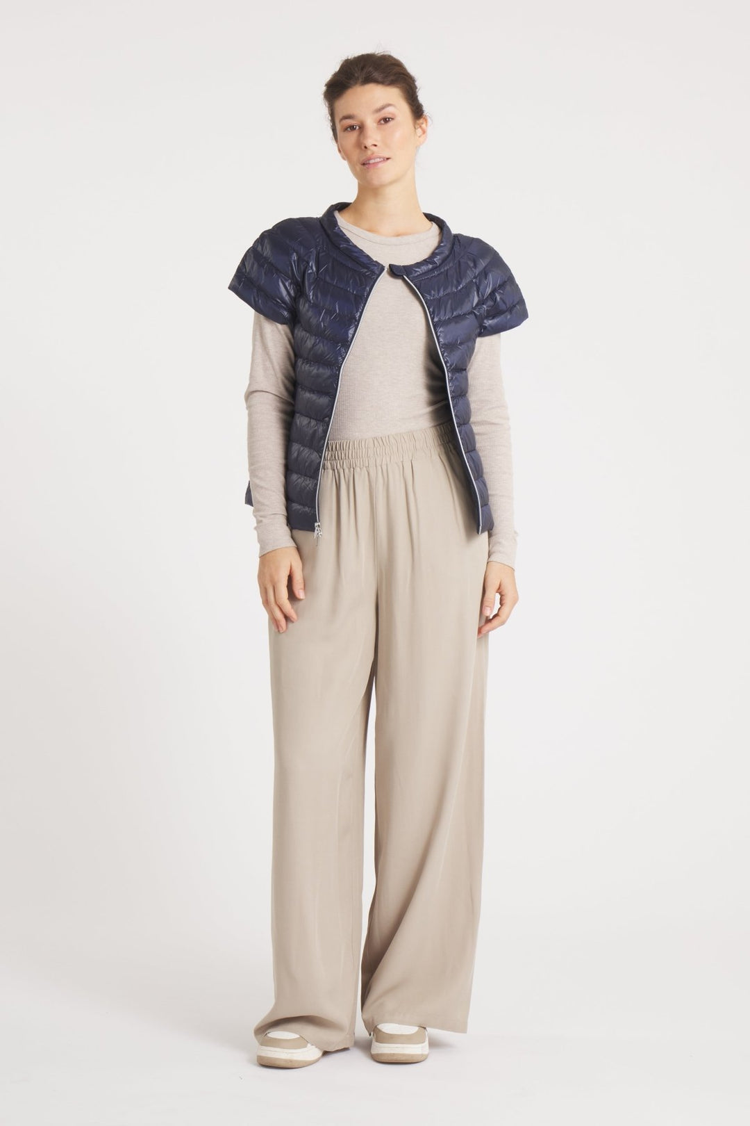 The St Ives | Down Vest | Ink Navy - Cotes of London