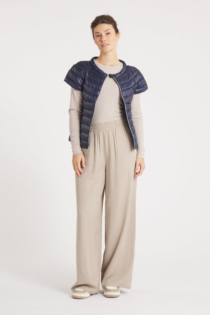 The St Ives | Down Vest | Ink Navy - Cotes of London