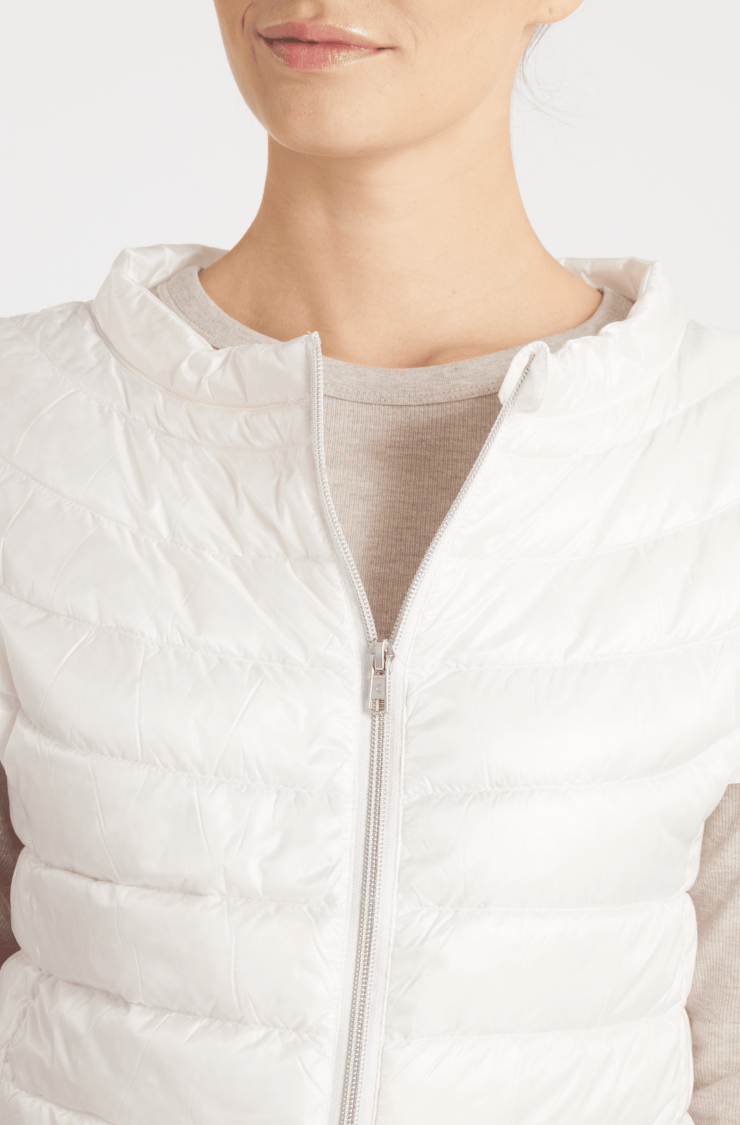 The St Ives | Down Vest | Ivory - Cotes of London