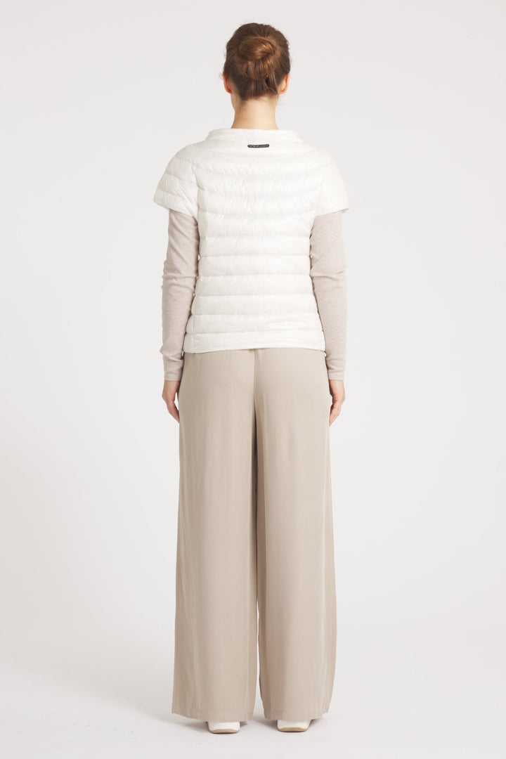 The St Ives | Down Vest | Ivory - Cotes of London