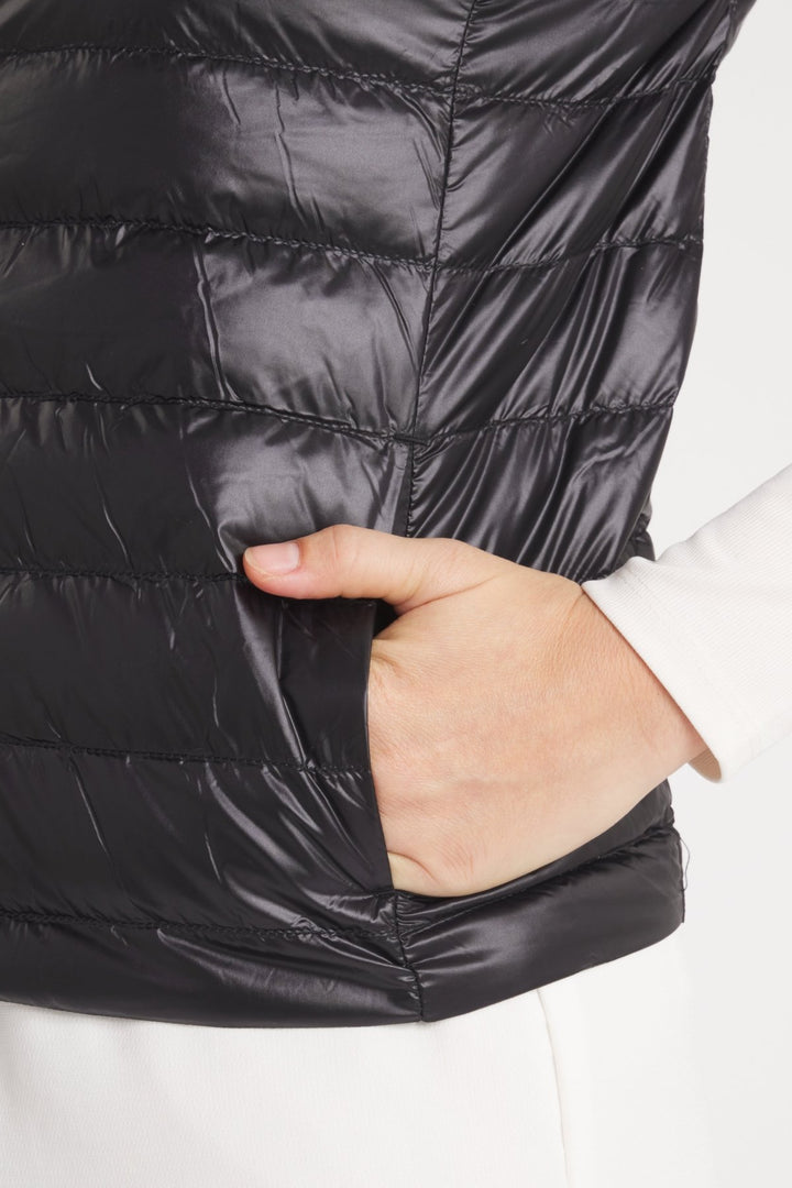 The St Ives | Down Vest | Midnight Black - Cotes of London