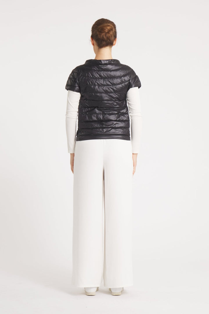 The St Ives | Down Vest | Midnight Black - Cotes of London