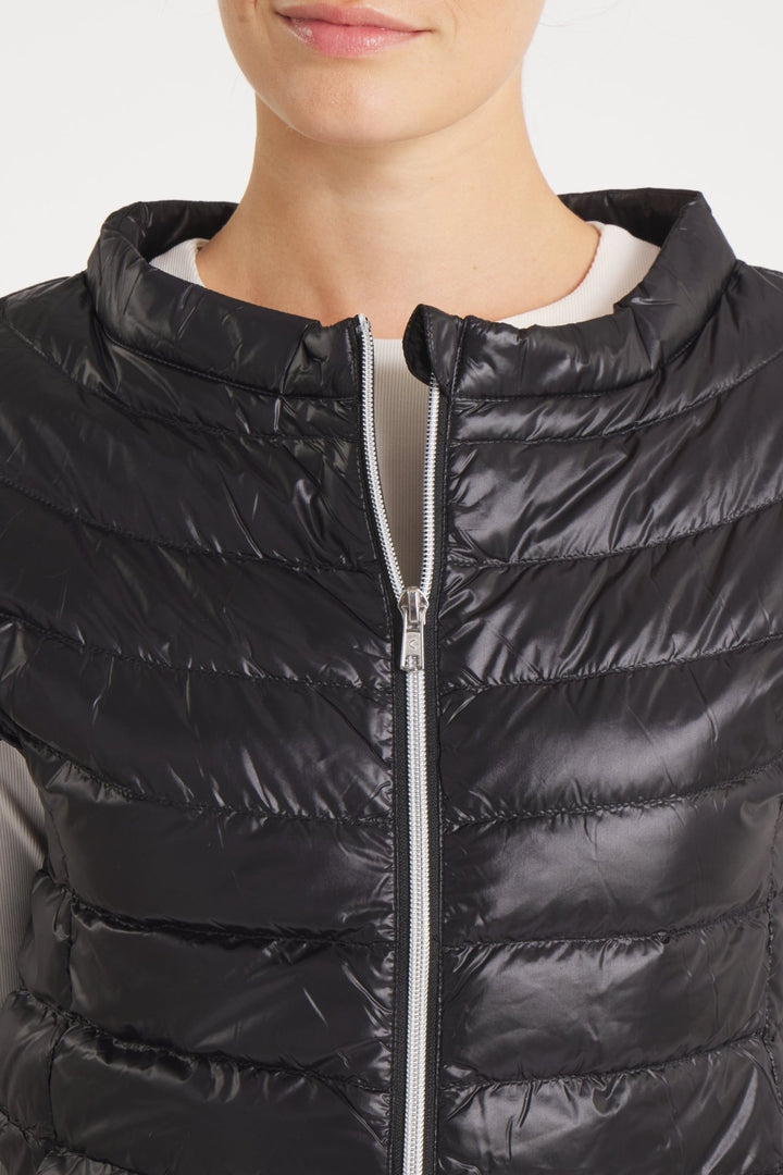 The St Ives | Down Vest | Midnight Black - Cotes of London