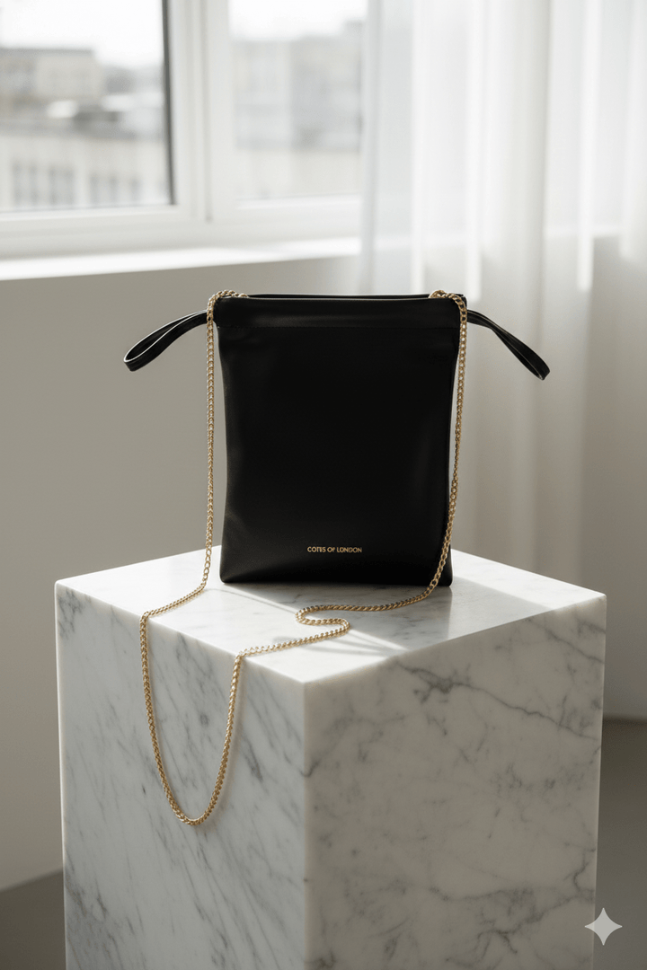 The Sussex | Faux Leather | Mini Shoulder Pouch Bag - Cotes of London