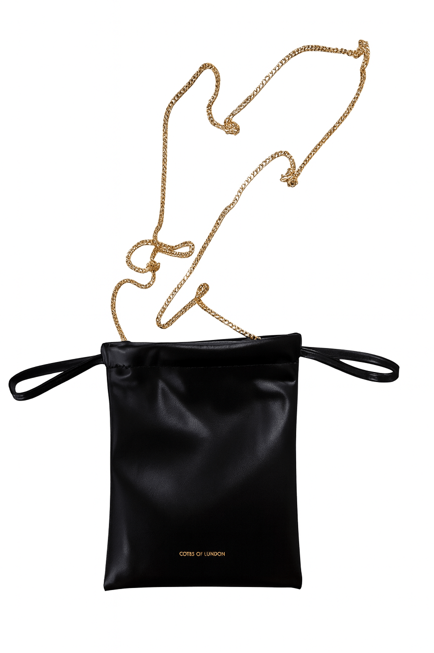 The Sussex | Faux Leather | Mini Shoulder Pouch Bag - Cotes of London