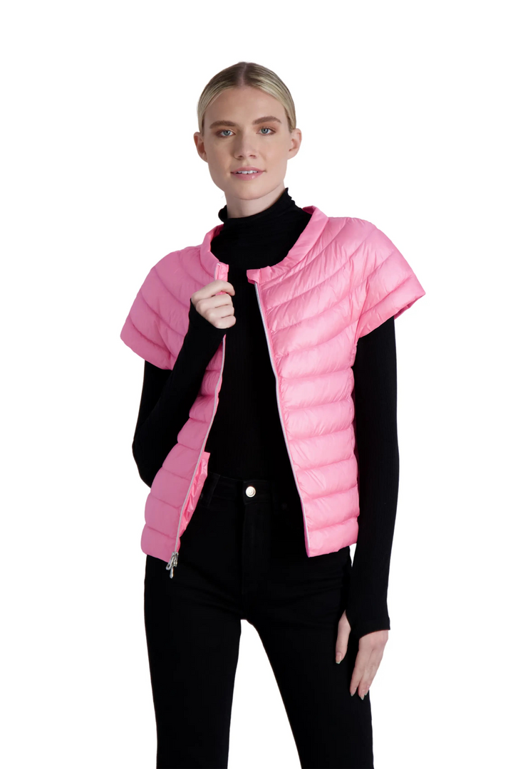 The St Ives - Down Vest Cotes of London
#color_bubble-gum-pink